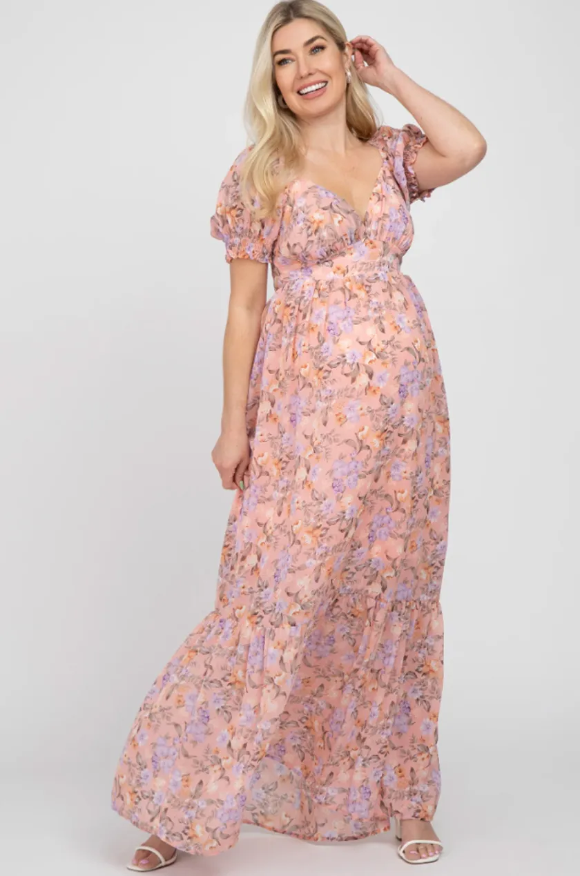 Đầm bầu xinh ❤️ Váy bầu bigsize thời trang công sở thiết kế cổ vuông chất  lụa nhật | Lazada.vn
