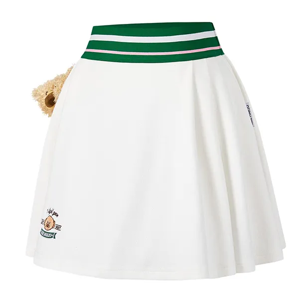 Chân váy Whoau Tennis Flare Skirt WHWMC3791F màu trắng | Chiaki.vn