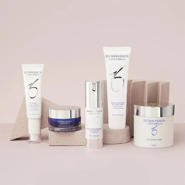 Combo Sản Phẩm Giảm Đỏ Da Zo Skin Health Normalizing System 5 Món