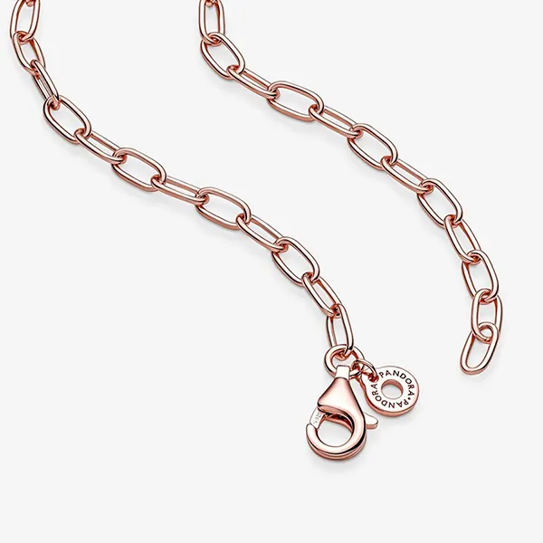 Dây Chuyền Nữ Pandora Link Chain Necklace 389410C00 Màu Vàng Hồng - Trang sức - Vua Hàng Hiệu