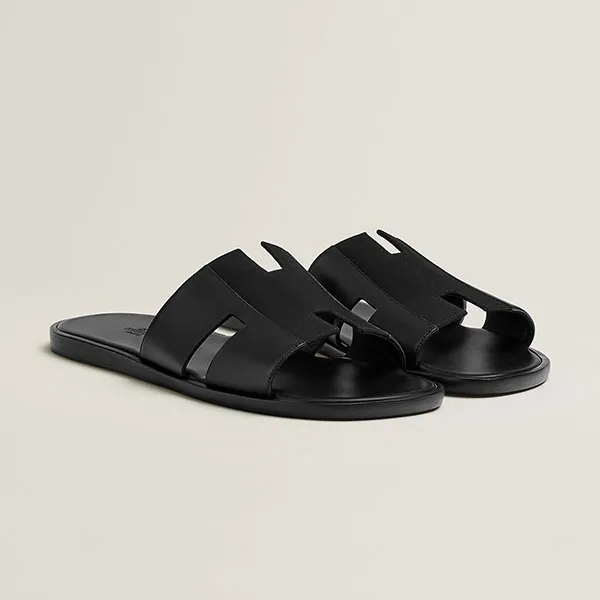 Dép Hermès Izmir Sandal Màu Đen