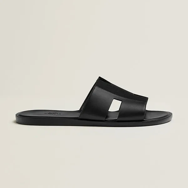 Dép Hermès Izmir Sandal Màu Đen