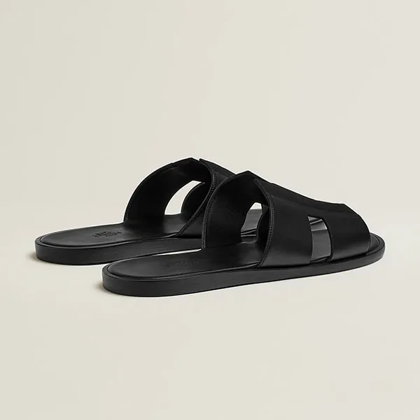 Dép Hermès Izmir Sandal Màu Đen