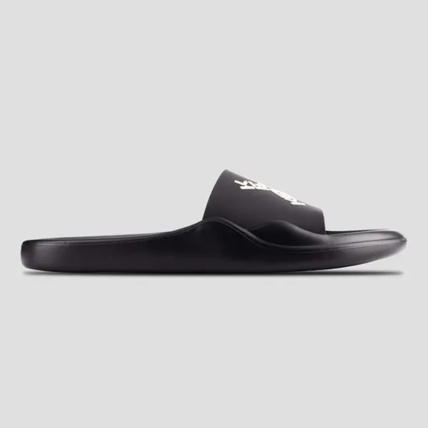 Dép Nam Kenzo Logo Slides FC55MU108 Màu Đen Size 40