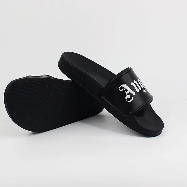 Dép Nam Palm Angels PMIC001C99PLA00110011001 Màu Đen Size 41 - Dép - Vua Hàng Hiệu