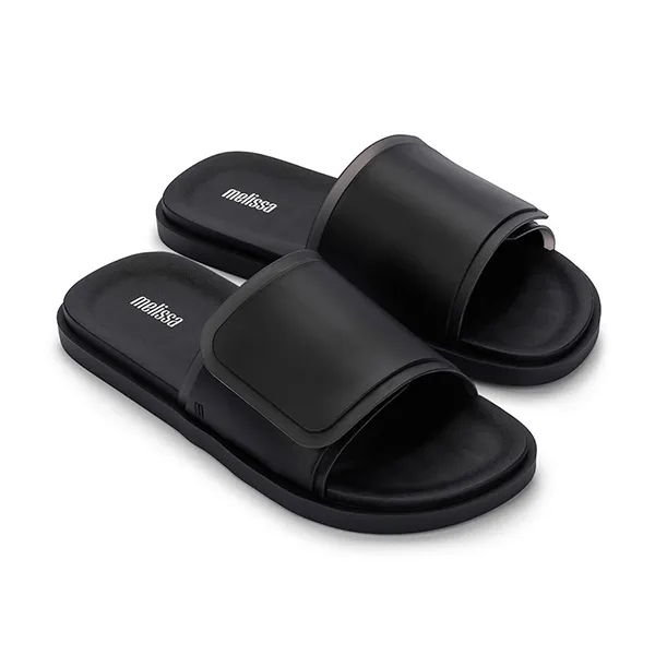 Dép Quai Ngang Melissa MLS Brave Slide 33583-AB270-8 Màu Đen Size 40 - Dép - Vua Hàng Hiệu