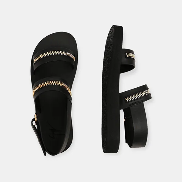 Dép Sandal Giuseppe Zanotti 221266M236064 Màu Đen Size 40 - Dép - Vua Hàng Hiệu