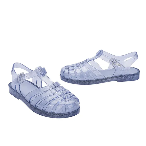 Dép Sandal Melissa MLS Possession 32408-53933 MLS6160 Màu Xanh Nhạt Size 40