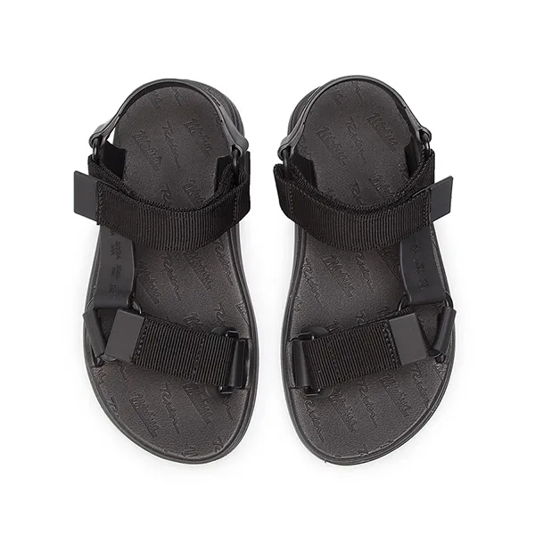 Dép Sandal Nam Melissa MLS + Rider Papete MLS006 Màu Đen Size 43