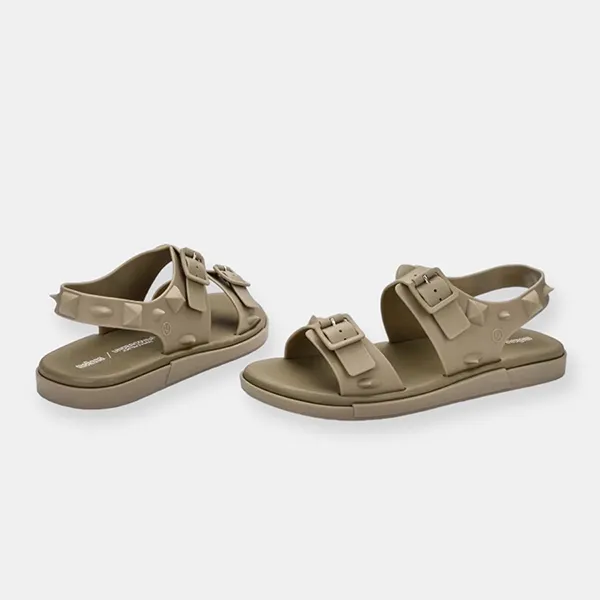 Dép Sandal Melissa MLS Spikes MLS001 Màu Nâu Be Size 39