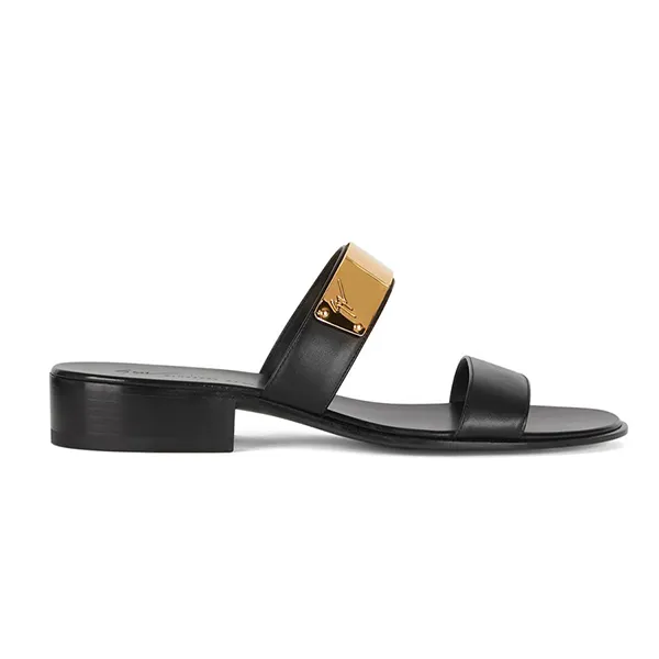 Dép Sandal Nam Giuseppe Zanotti EU10035001 Màu Đen Size 41 - Dép - Vua Hàng Hiệu