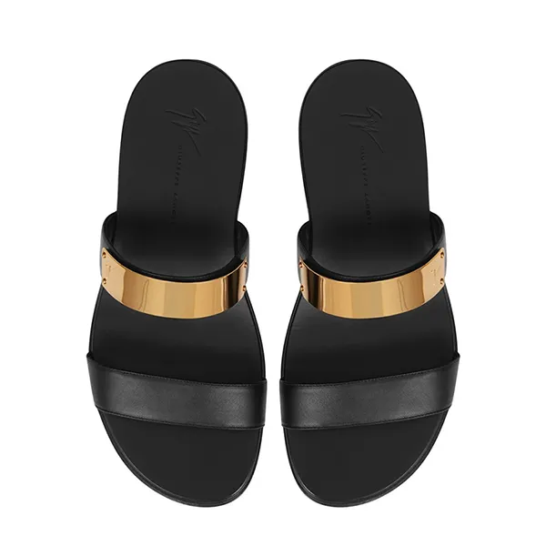 Dép Sandal Nam Giuseppe Zanotti EU10035001 Màu Đen Size 41 - Dép - Vua Hàng Hiệu