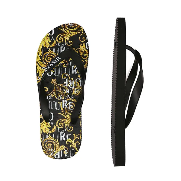 Dép Xỏ Ngón Nam Versace Jeans Couture 74YA3SQ7ZS627 Phối Màu Size 39