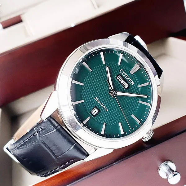 Đồng Hồ Nam Citizen Eco-Drive AW0090-02X Corso Green Màu Xanh Đen - Đồng hồ - Vua Hàng Hiệu