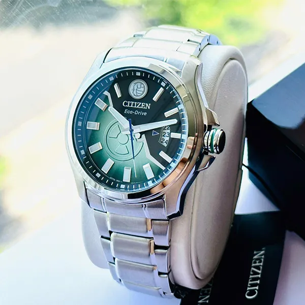 Đồng Hồ Nam Citizen Eco-Drive Hulk Marvel AW1351-56W Màu Xanh Bạc - Đồng hồ - Vua Hàng Hiệu