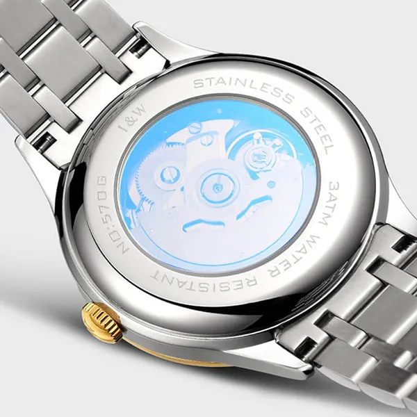 Đồng Hồ Nam I&W Carnival 570G1 Automatic Màu Bạc