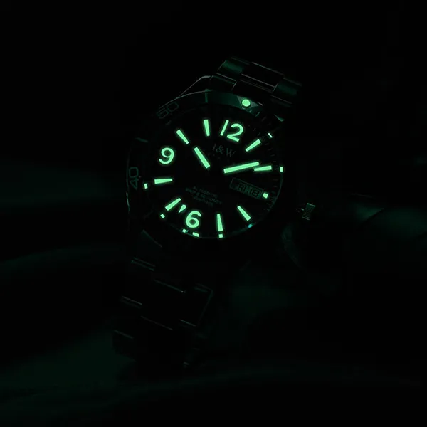 Đồng Hồ Nam I&W Carnival 586G1 Automatic Phối Màu Xanh Vàng - Đồng hồ - Vua Hàng Hiệu