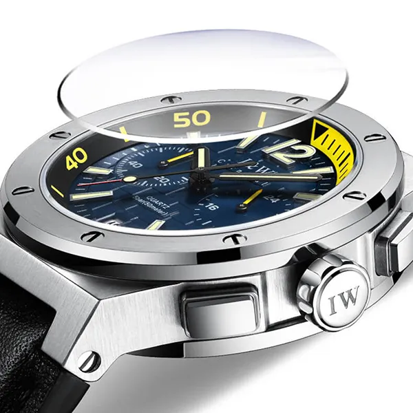 Đồng Hồ Nam I&W Carnival 605G1 Quartz Màu Xanh Bạc