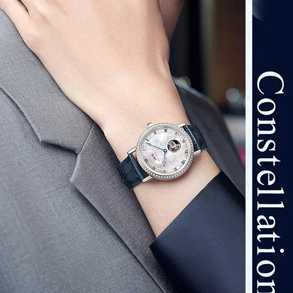 Đồng Hồ Nam I&W Carnival 626G1 Automatic Màu Xanh Bạc