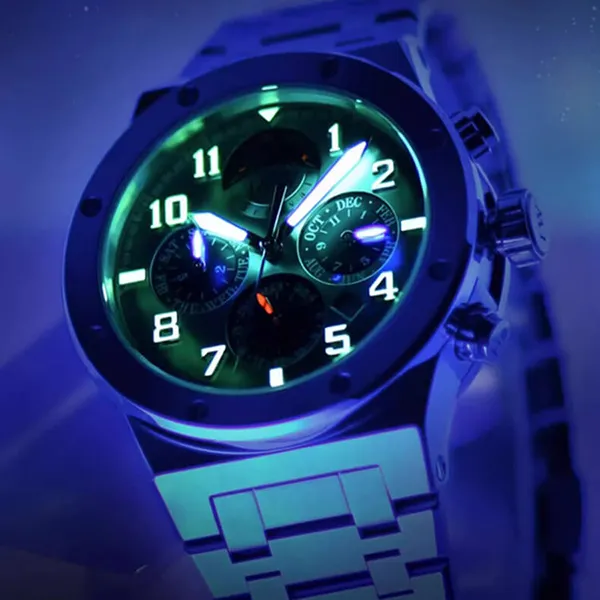 Đồng Hồ Nam I&W Carnival 655G2 Automatic Màu Bạc - Đồng hồ - Vua Hàng Hiệu