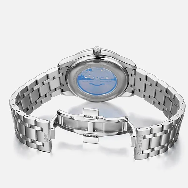 Đồng Hồ Nam I&W Carnival 665G1 Automatic Màu Bạc