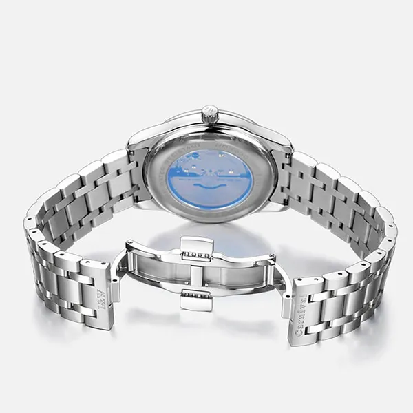 Đồng Hồ Nam I&W Carnival 665G2 Automatic Màu Bạc Đen