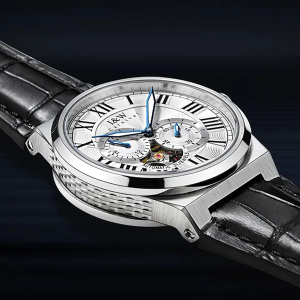 Đồng Hồ Nam I&W Carnival 681G1 Automatic Màu Bạc Đen