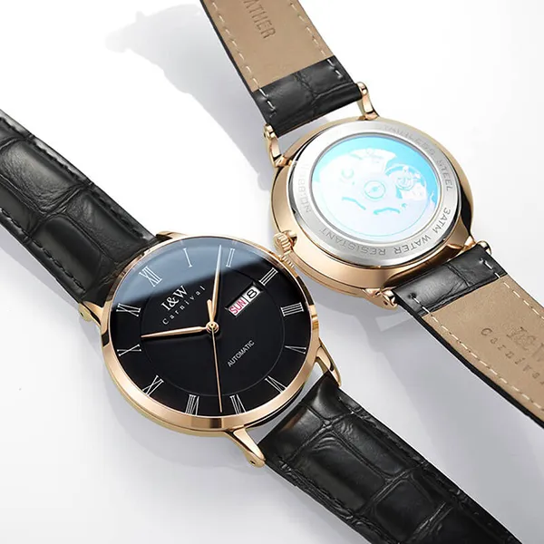 Đồng Hồ Nam I&W Carnival 8861G4 Automatic Màu Đen