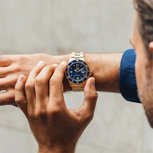 Đồng Hồ Nam Ice Watch Quartz Blue Dial Men's Watch 016762 Màu Xanh Vàng - Đồng hồ - Vua Hàng Hiệu