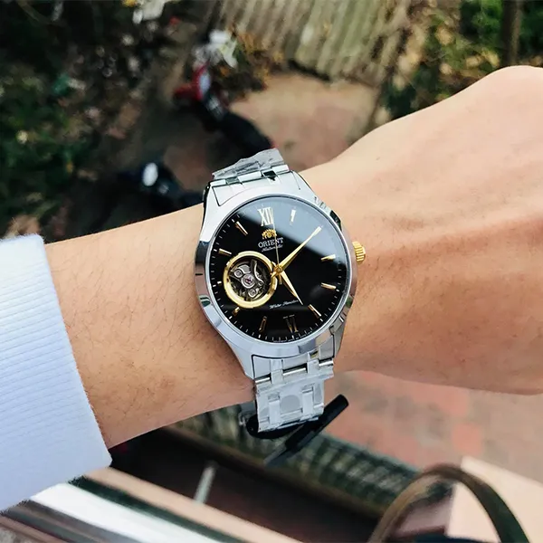 Đồng Hồ Nam Orient Automatic FAG03002B0 Màu Đen Bạc - Đồng hồ - Vua Hàng Hiệu