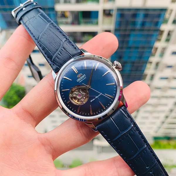 Đồng Hồ Nam Orient Bambino Automatic RA-AG0005L10B Màu Xanh Navy