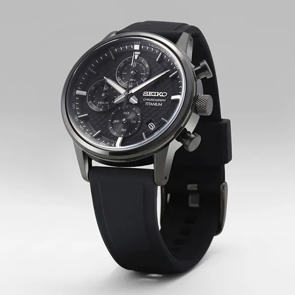 Đồng Hồ Nam Seiko Chronograph Quartz Black Dial Men's Watch SSB393P1 Màu Đen - Đồng hồ - Vua Hàng Hiệu