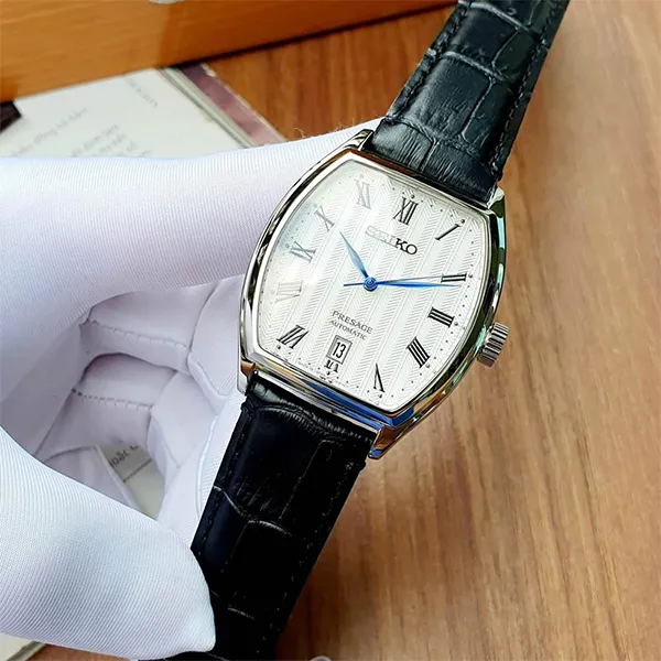 Đồng Hồ Nam Seiko Presage SRPD05J1 Màu Đen Bạc