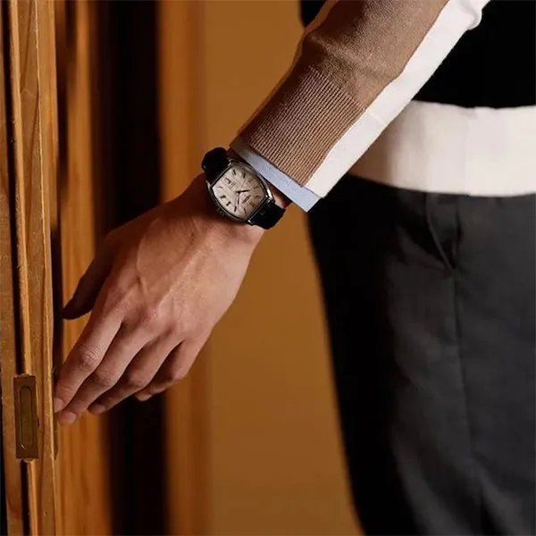 Đồng Hồ Nam Seiko Presage SRPD05J1 Màu Đen Bạc
