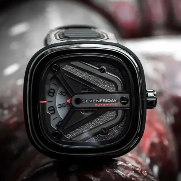 Đồng Hồ Nam SevenFriday Spaceship 47mm M3-01 Màu Đen
