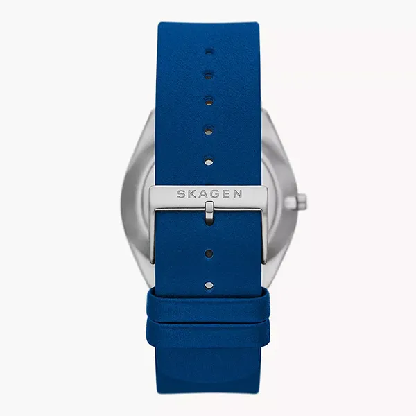 Đồng Hồ Nam Skagen Grenen Solar Halo Ocean Leather Watch SKW6873 Màu Xanh Blue - Đồng hồ - Vua Hàng Hiệu