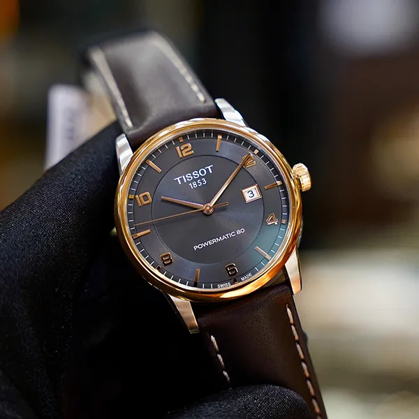 Đồng Hồ Nam Tissot Utomatic T086.407.26.067.00 Anthracite Watch 41mm Màu Nâu - Đồng hồ - Vua Hàng Hiệu