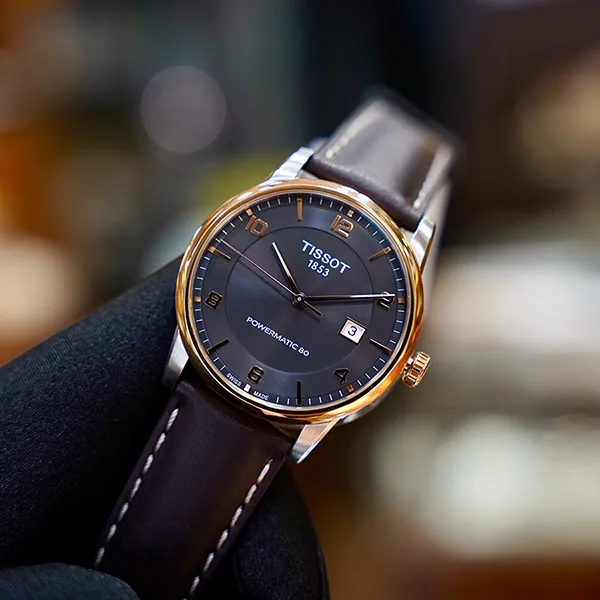 Đồng Hồ Nam Tissot Utomatic T086.407.26.067.00 Anthracite Watch 41mm Màu Nâu - Đồng hồ - Vua Hàng Hiệu