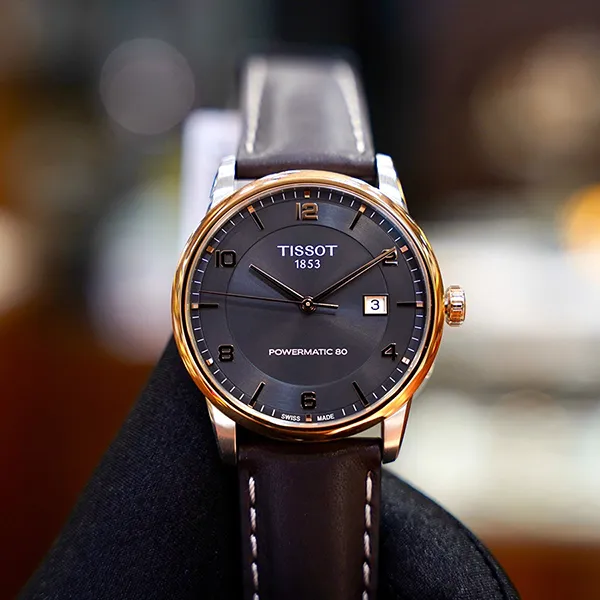 Đồng Hồ Nam Tissot Utomatic T086.407.26.067.00 Anthracite Watch 41mm Màu Nâu - Đồng hồ - Vua Hàng Hiệu