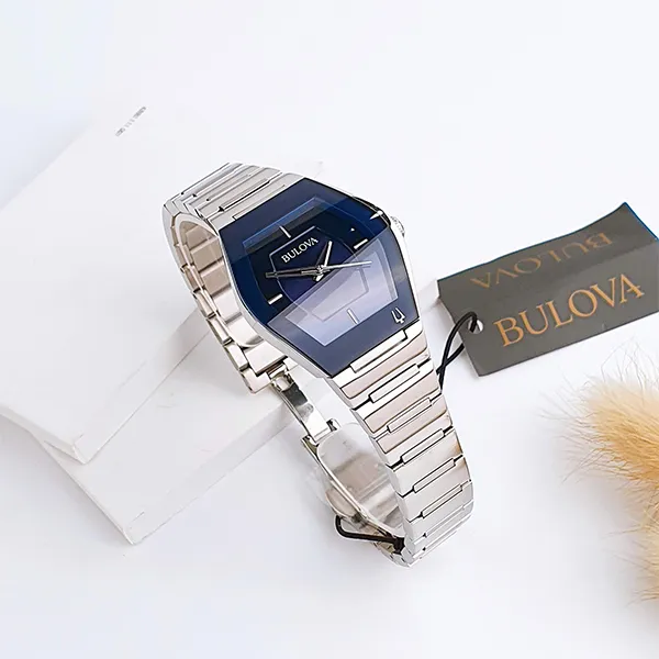 Đồng Hồ Nữ Bulova Gemini 96L293 Màu Xanh Bạc - Đồng hồ - Vua Hàng Hiệu