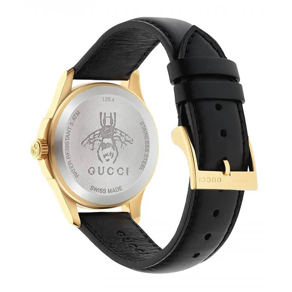 Đồng Hồ Nữ Gucci Le Marche Des Merveilles Watch YA126464 Màu Đen Đỏ