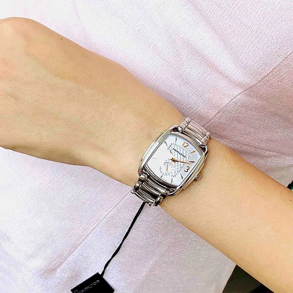 Đồng Hồ Nữ Hamilton American Classic Bagley Quartz H12451155 Màu Bạc