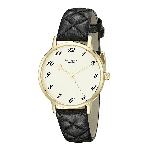 Đồng Hồ Nữ Kate Spade 1YRU0788 Watch Màu Đen Vàng