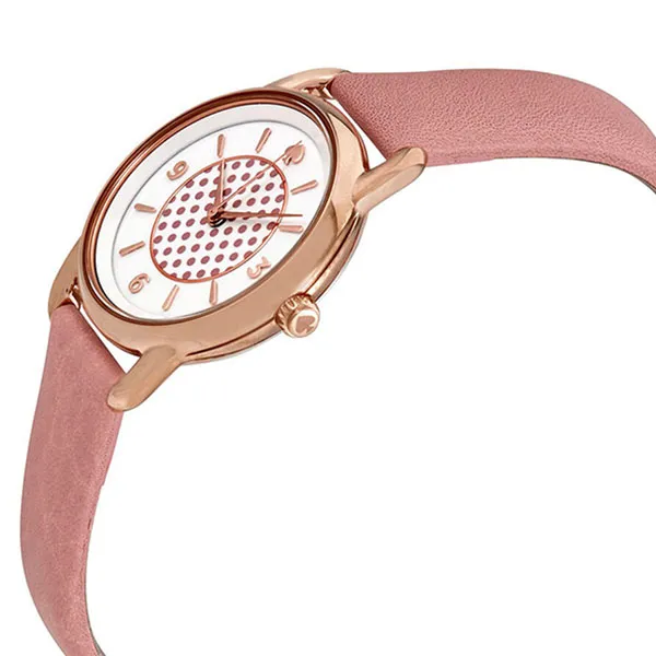 Đồng Hồ Nữ Kate Spade Boathouse Pink Leather Ladies Watch KSW1164 Màu Hồng Trắng