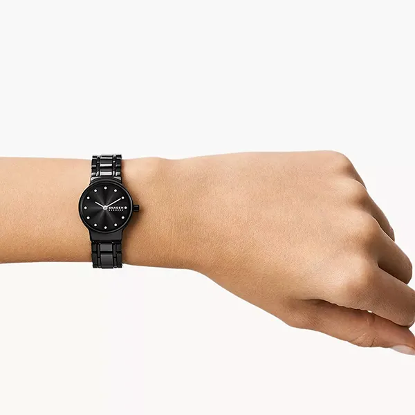 Đồng Hồ Nữ Skagen Freja Lille Watch SKW3011 Màu Đen