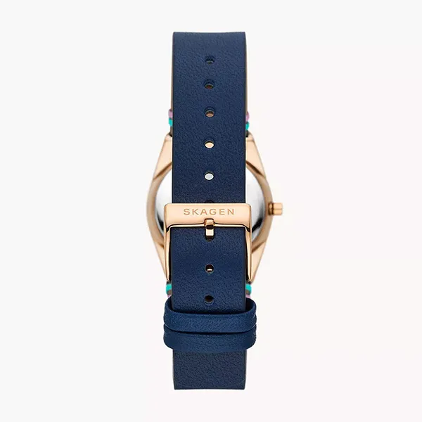Đồng Hồ Nữ Skagen SKW3085 Dây Da 26mm Màu Xanh - Đồng hồ - Vua Hàng Hiệu
