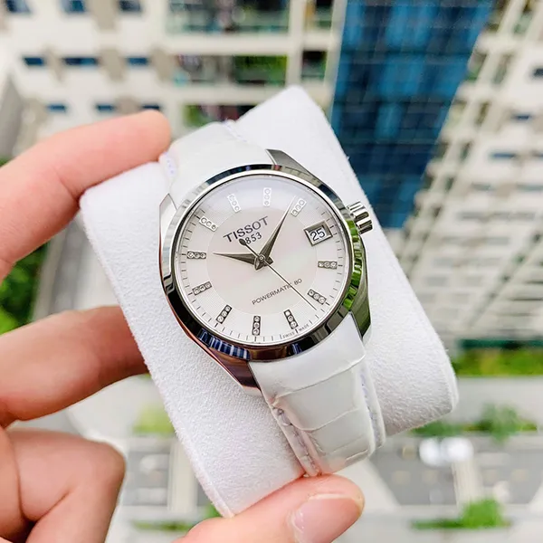 Đồng Hồ Nữ Tissot Couturier Lady Powermatic 80 T035.207.16.116.00 Màu Trắng
