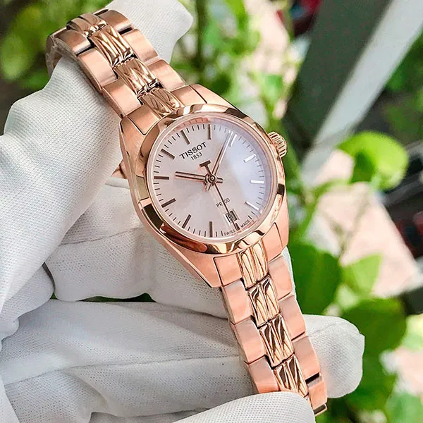 Đồng Hồ Nữ Tissot T-Classic Rose Gold PVD Dial T101.010.33.451.00 Màu Vàng Hồng