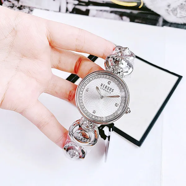 Đồng Hồ Nữ Versace Victoria Harbour Women's Watch VSP333521 Màu Bạc