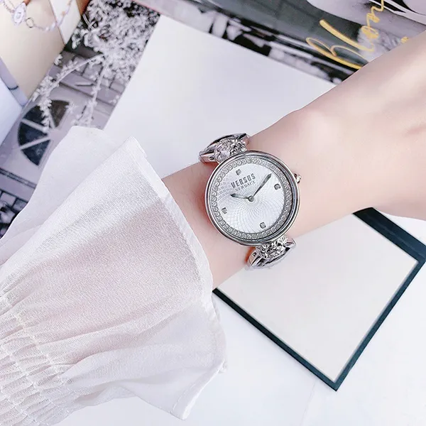 Đồng Hồ Nữ Versace Victoria Harbour Women's Watch VSP333521 Màu Bạc